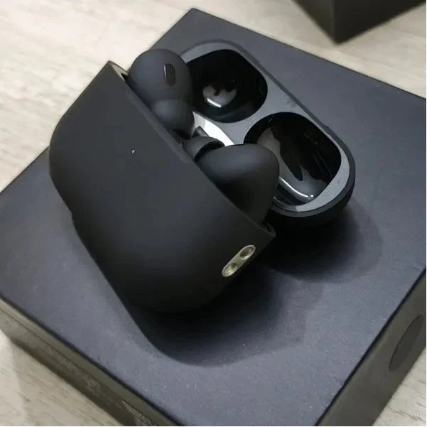 Airpods Pro 2 - 2nd generation Black with free silicon case