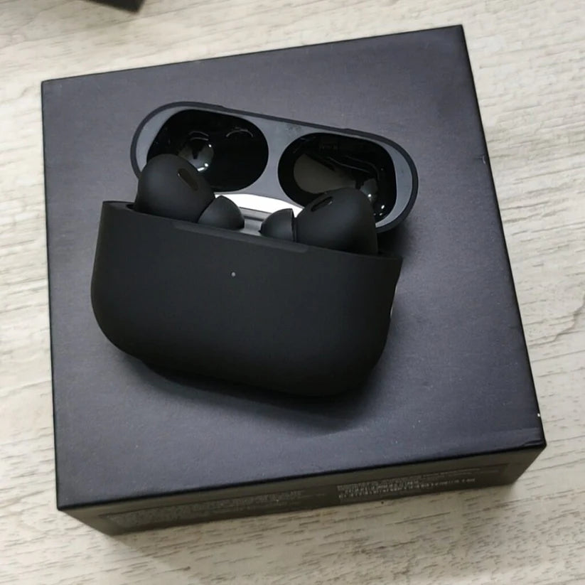 Airpods Pro 2 - 2nd generation Black with free silicon case